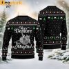 Diddy Oil Mens Ugly Christmas Navy Sweater