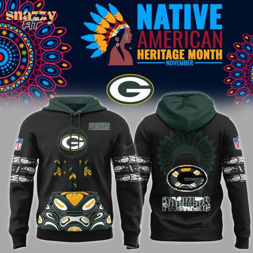 Green Bay Packers Native American Heritage Hoodie Limited Edition