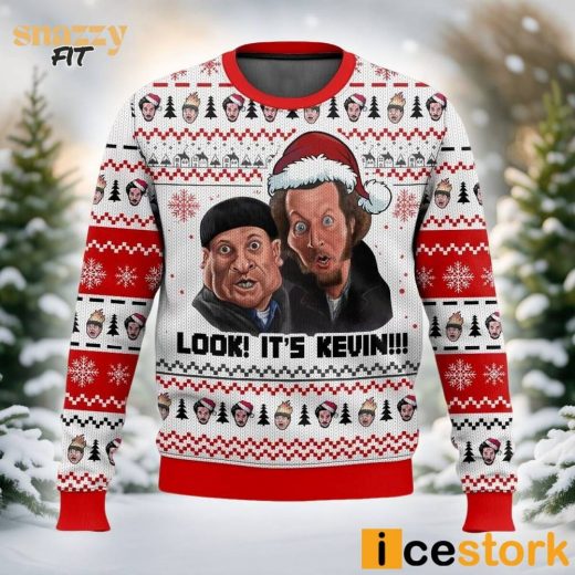 Harry Lyme Marv Merchants Look It’S Kevin Ugly Christmas Sweater