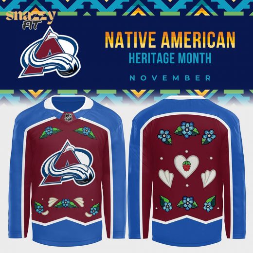Colorado Avalanche 2024 NHL Native American Heritage Month Premium Limited Jersey