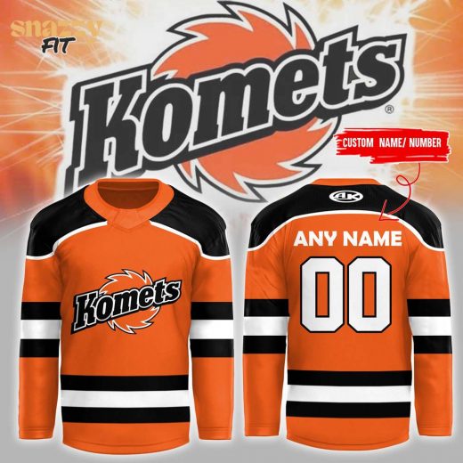 Fort Wayne Komets 2024 New Hockey Jersey – Custom Design