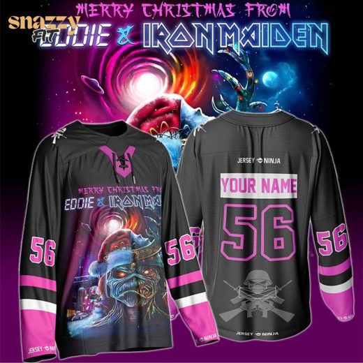 Iron Maiden x Hockey Jersey – Personalized Christmas Edition