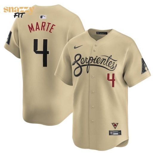 Men’S Arizona Diamondbacks Ketel Marte Nike Sand City Connect Limited Player Jersey