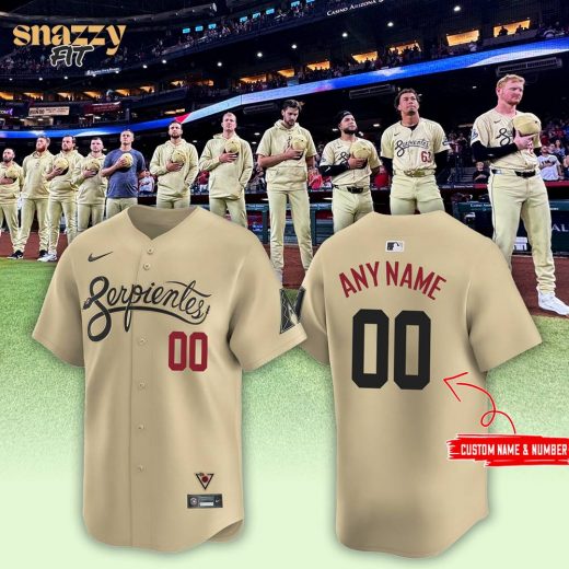 Men’S Arizona Diamondbacks Nike Sand City Connect Limited Jersey Custom