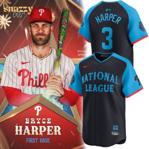 National League Bryce Harper 2024 Mlb All Star Game Limited Player Jersey