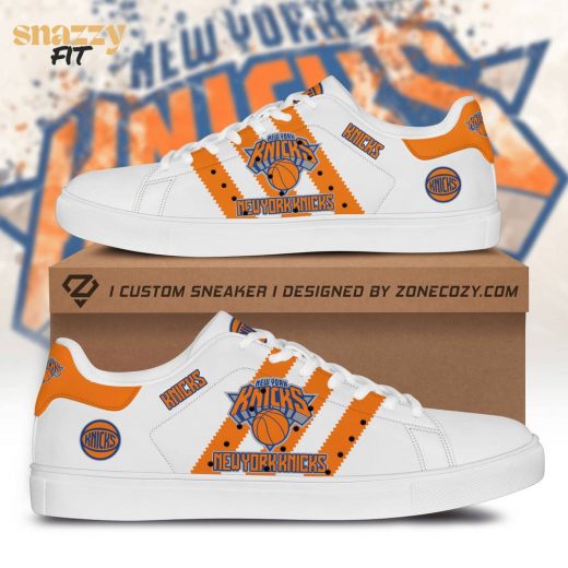 New York Knicks Custom Stan Smith Shoes – Personalized NBA Fan Apparel