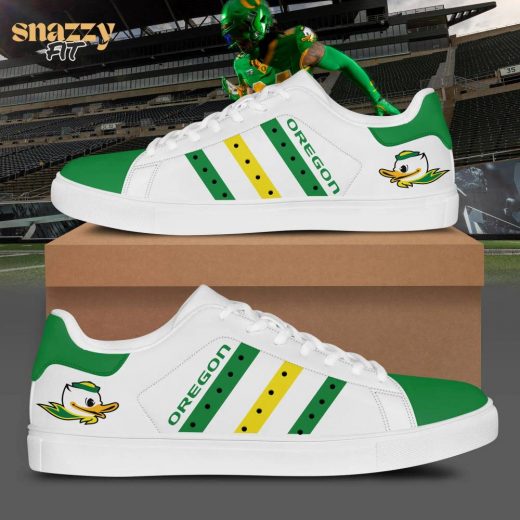 Oregon Football Duck Stan Smith Limited Edition 2024 Sneaker Shoes – NCAA Fan Gear