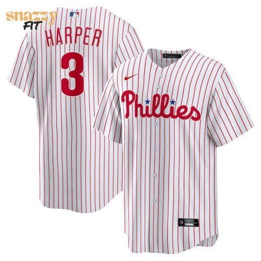 Philadelphia Phillies White Home Custom Jersey