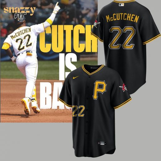 Pittsburgh Pirates Mccutchen Black Jersey