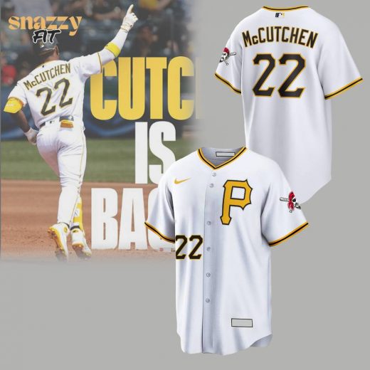 Pittsburgh Pirates Mccutchen White Jersey