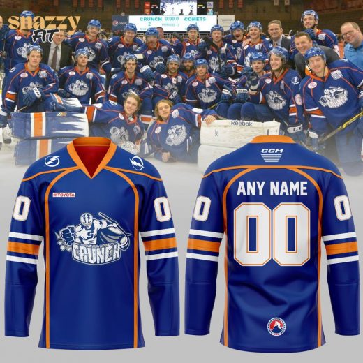 Syracuse Crunch 10th Anniversary Toyota Jersey – Custom Name & Number