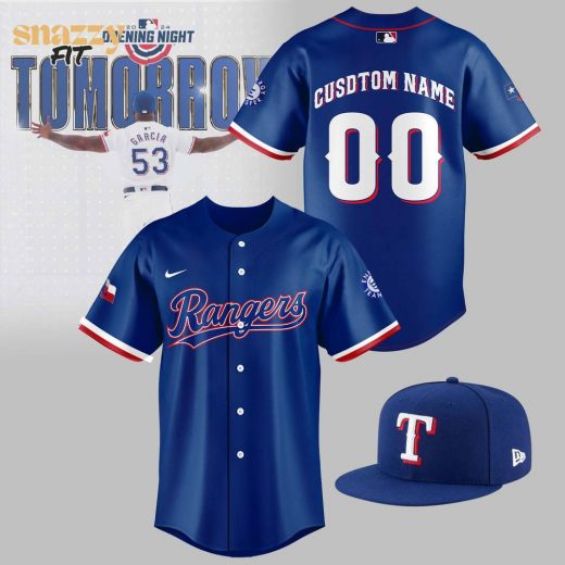 Texas Rangers Nike Home Replica Player Jersey – Blue