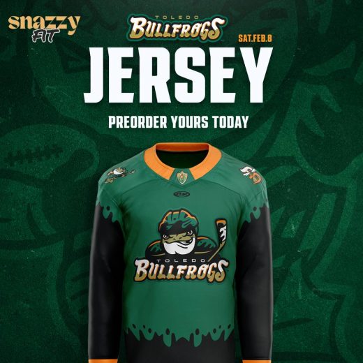 Toledo Bullfrogs Premium Limited Personalized Jersey – Custom Design