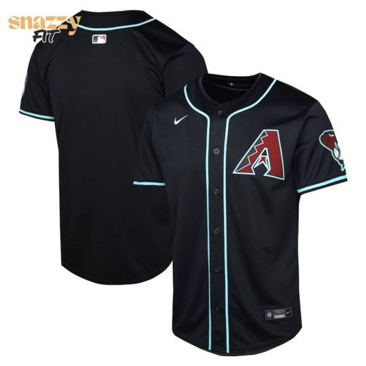 Youth Arizona Diamondbacks Nike Black Alternate Limited Jersey