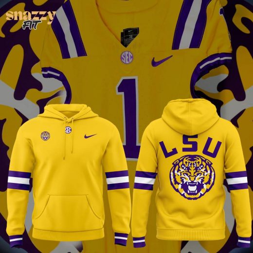 LSU Tigers Football Special Edition Alternate Gold Hoodie