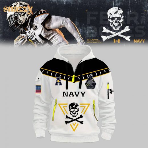 Limited Edition Navy Midshipmen Football Black Hoodie 2024