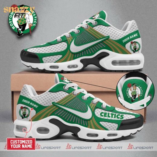 Personalized Air Max Limited Edition Boston Celtics 2024 New Shoes – NBA Fan Footwear