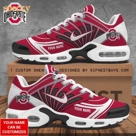 Personalized Ohio State Buckeyes Football Air Max Shoes