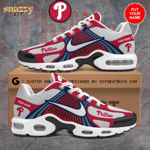 Personalized Philadelphia Phillies Air Max Limited Edition Sneaker Shoes