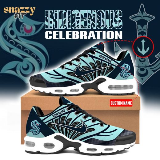 Seattle Kraken 2024 Indigenous Peoples Night Custom Nike Air Max Plus Shoes