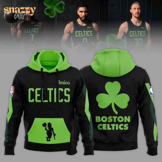 Unisex Boston Celtics Basketball Print Hoodie Limited Edition