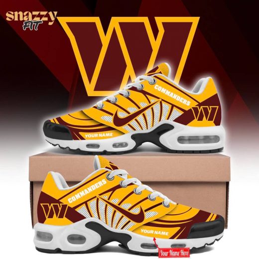 Washington Commanders Custom Air Max Plus Shoes NFL Sport Edition