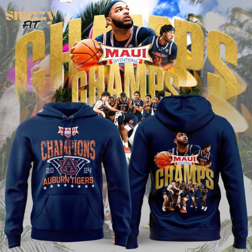 2024 Auburn Tigers Men’s Basketball Championship Hoodie – Limited Edition