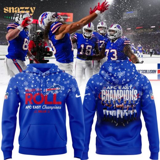 2024 Buffalo Bills AFC EAST Champions Hoodie – Limited Edition