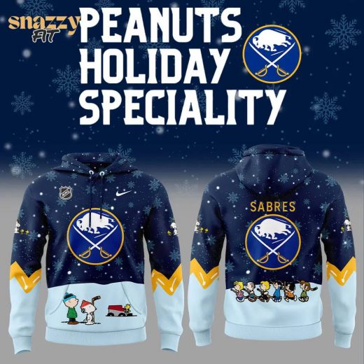 2024 Buffalo Sabres Peanuts & Snoopy Night Nike Hoodie – Limited Edition