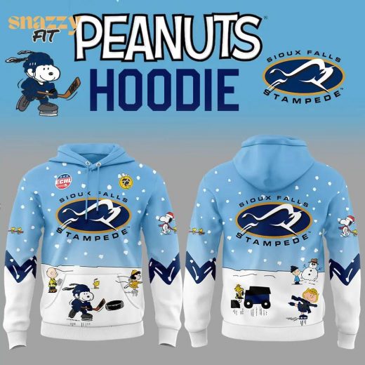 2024 Sioux Falls Stampede Peanuts & Snoopy Night Hoodie – Limited Collection