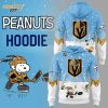 Vegas Golden Knights Peanuts & Snoopy Night Nike Hoodie – 2024 Special Edition