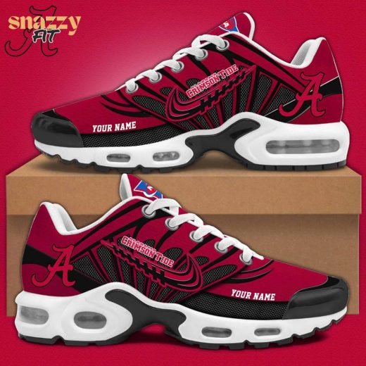 Alabama Football Personalized Air Max Plus Sneakers – Custom Edition