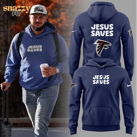 Atlanta Falcons Jesus Save Hoodie