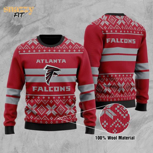 Atlanta Falcons NFL Team Wool Sweater PT28979