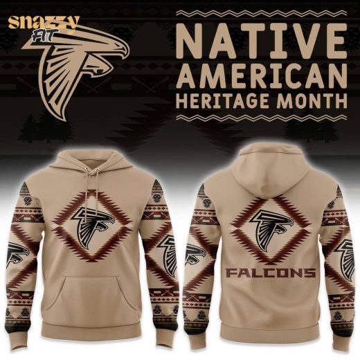 Atlanta Falcons Native American Heritage Hoodie – Special 2024 Edition