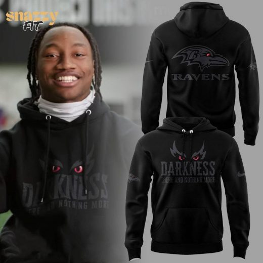 Baltimore Ravens Darkness Mode Nike Hoodie