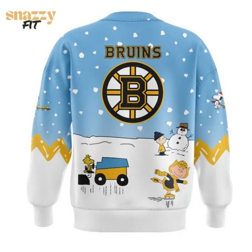 Boston Bruins Peanuts & Snoopy Night Sweatshirt – Limited Edition