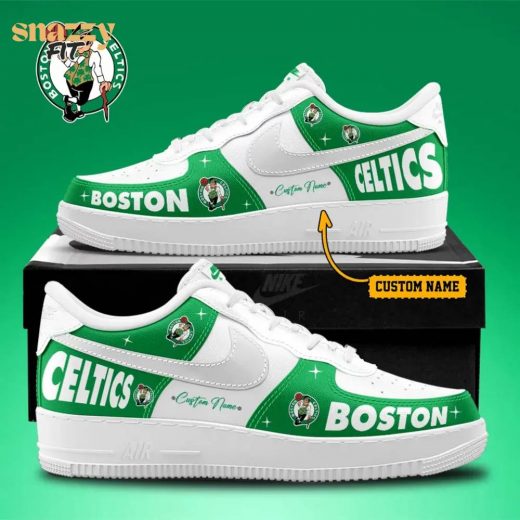 Boston Celtics Nike Air Force 1 Shoes – Exclusive 2024/2025 Limited Sneakers