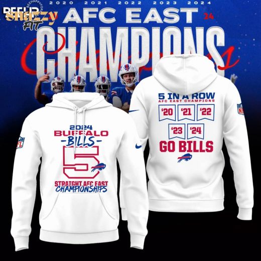 Buffalo Bills 2024 AFC East Division Champions Shirt – Celebrate the Victory in Style!