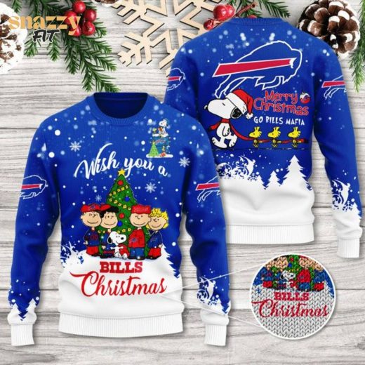 Buffalo Bills 3D Ugly Christmas Sweater