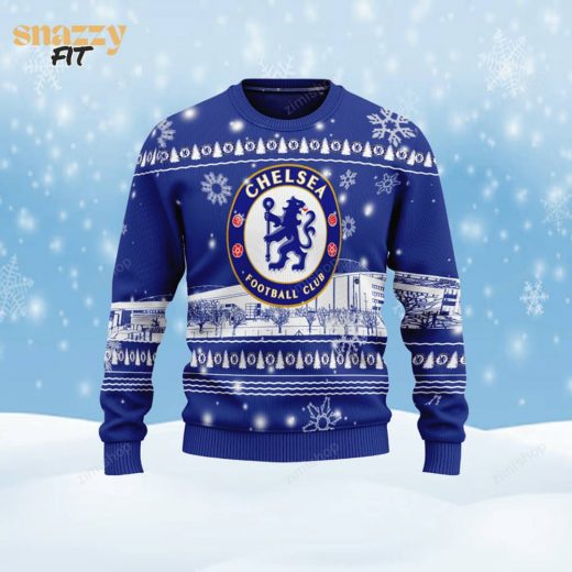 Chelsea 3D Full Printing Ugly Sweater Christmas 512