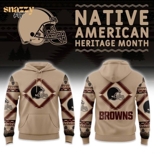 Cleveland Browns Native American Heritage Hoodie – 2024 Special Edition Release