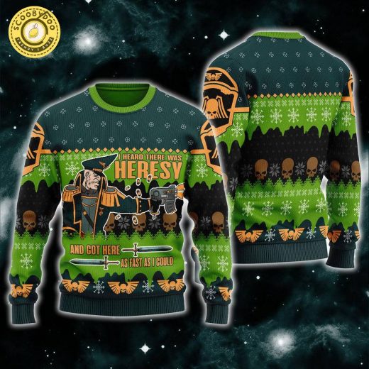 Colonel Commissar Ibram Gaunt Iconic Ugly Christmas Sweater