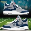 Dallas Cowboys Custom Name Air Jordan 3 Limited White Black Edition