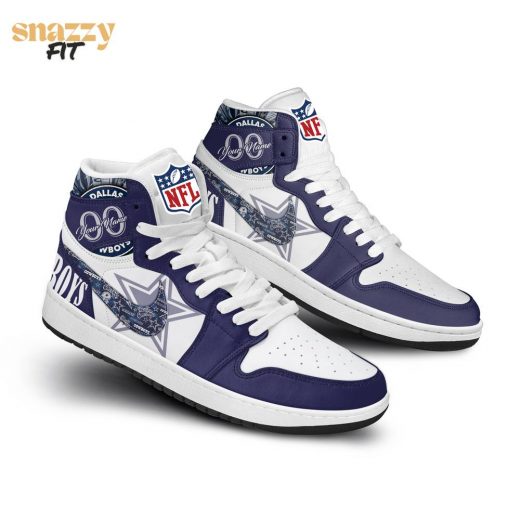 Dallas Cowboys NFL Personalized Air Jordan 1 Limited Edition V3