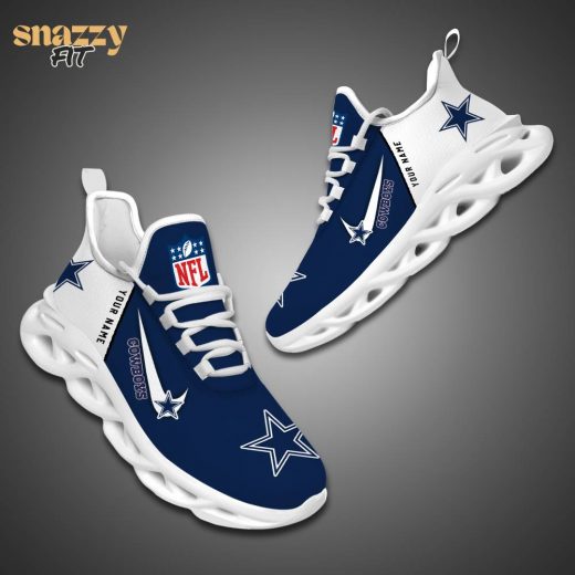 Dallas Cowboys NFL Personalized Max Soul Shoes Limited Edition V1