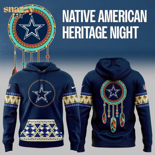 Dallas Cowboys Native American Heritage Hoodie – Exclusive Limited Edition 2024