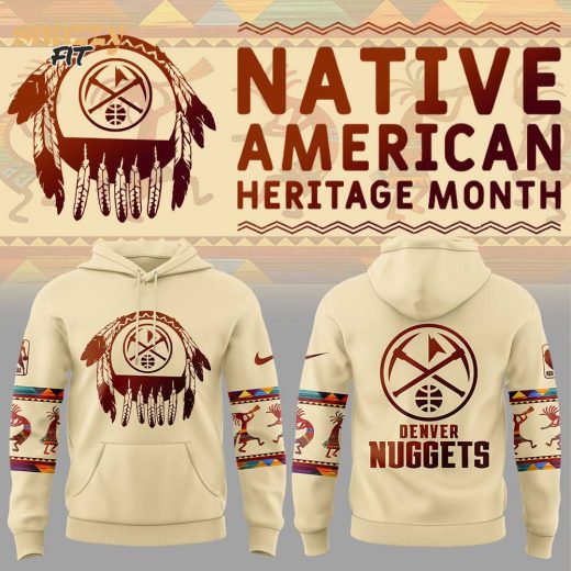 Denver Nuggets Native American Heritage Nike Hoodie Hot Design