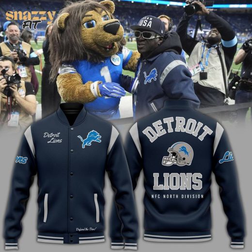 Detroit Lions Bomber Jacket – Special Edition FLAVOR FLAV