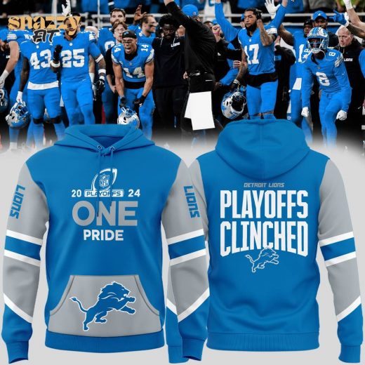 Detroit Lions Playoffs Hoodie 2024 – Special Edition